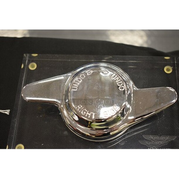 WOW! Aston Martin Knob On Glass Plaque. 9x5x4 - Image 5 of 5