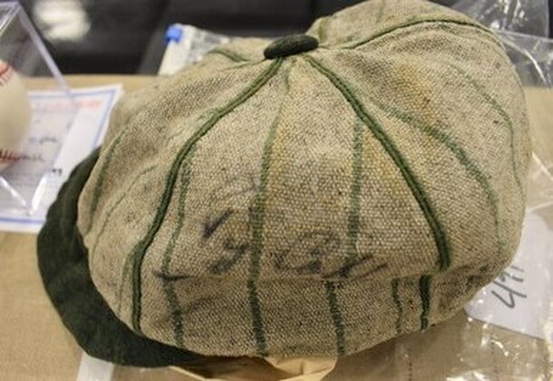 AMAZING! Baseball Cap Autographed By Ty Cobb!