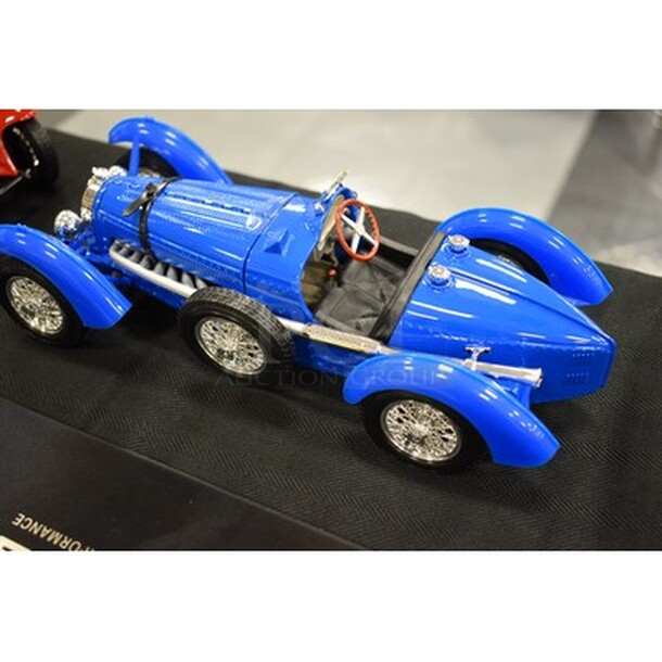 SWEET! Burago Bugatti Type 59 Blue Diecast Model Collectible Car! 9x5x3 - Image 3 of 5