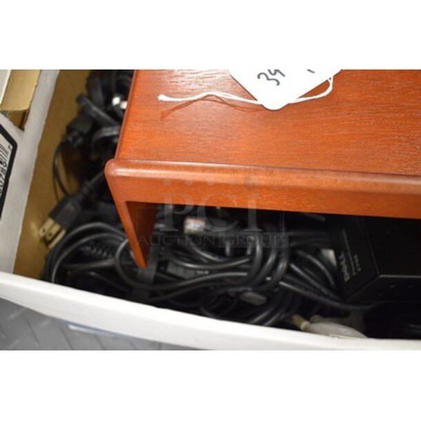 ALL IN ONE MONEY! Lot Includes Various Office Supplies, Cords, Dell Power Connect and More! - Image 3 of 7