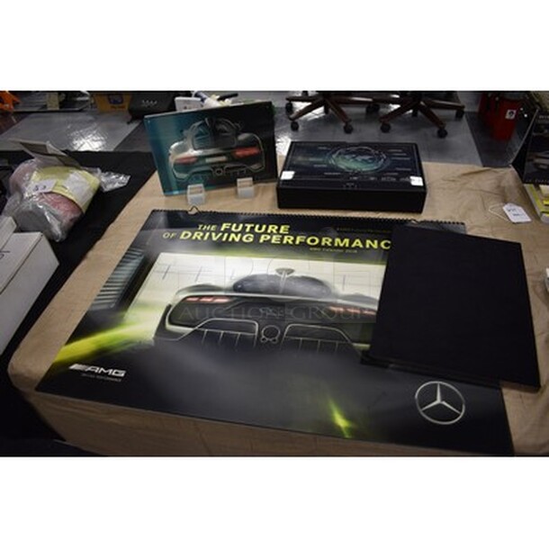 ALL IN ONE MONEY! Awesome Mercedes-AMG Project ONE Welcome Kit! Includes Calendar, Plaque, and Booklet! - Image 2 of 11