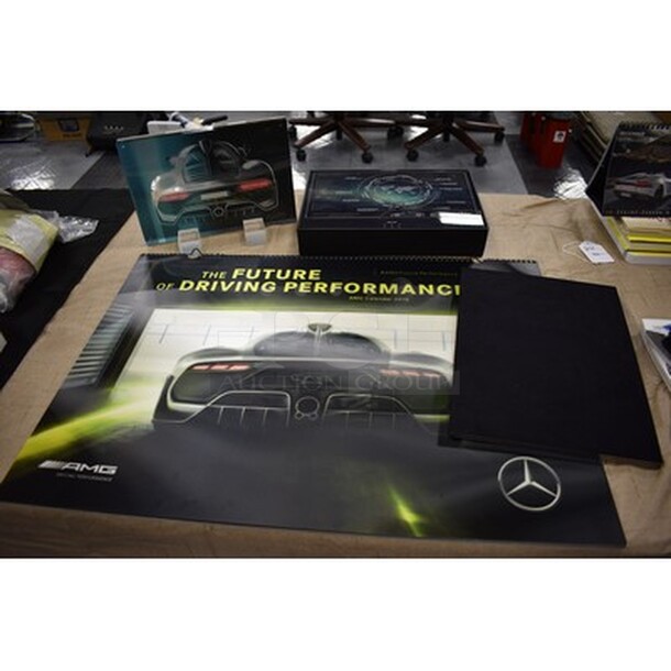 ALL IN ONE MONEY! Awesome Mercedes-AMG Project ONE Welcome Kit! Includes Calendar, Plaque, and Booklet! - Image 3 of 11