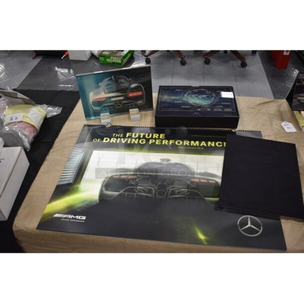 ALL IN ONE MONEY! Awesome Mercedes-AMG Project ONE Welcome Kit! Includes Calendar, Plaque, and Booklet! - Image 4 of 11