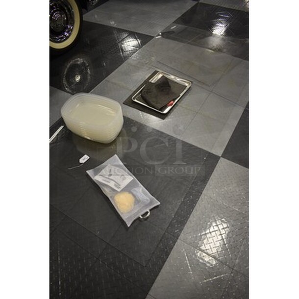 Lot Of Various Car Accessories Including Plexiglass, Tubs, and Windshield Cleaning Kit. All In One Money! - Image 2 of 5