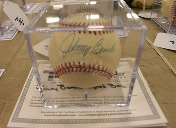 AWESOME! Baseball Autographed By Johnny Bench. Comes With Certificate of Authenticity!