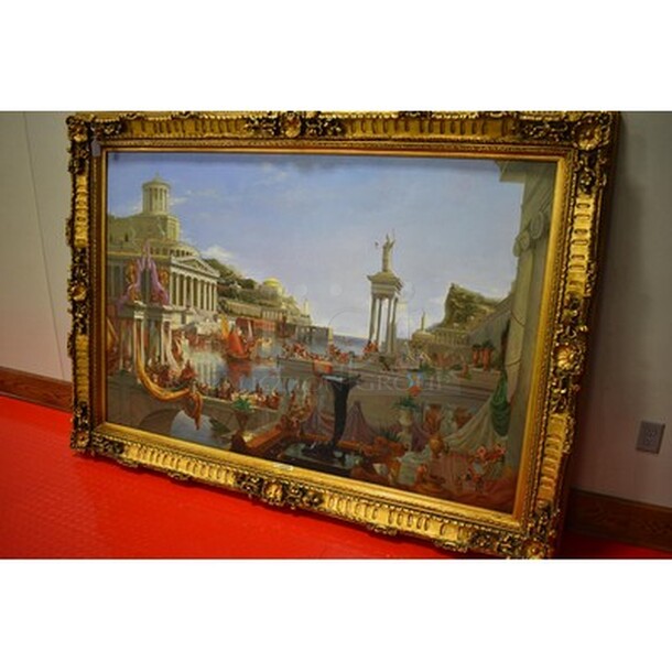 STUNNING! Thomas Cole The Consummation of Empire Painting From Art Dealer Ed Mero! 85x4x61 - Image 2 of 11