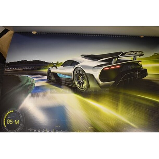 ALL IN ONE MONEY! Awesome Mercedes-AMG Project ONE Welcome Kit! Includes Calendar, Plaque, and Booklet! - Image 11 of 11