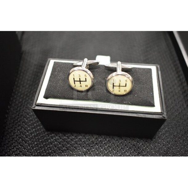 COOL! Bey-Berk Cufflinks With Shifter Design! - Image 1 of 5