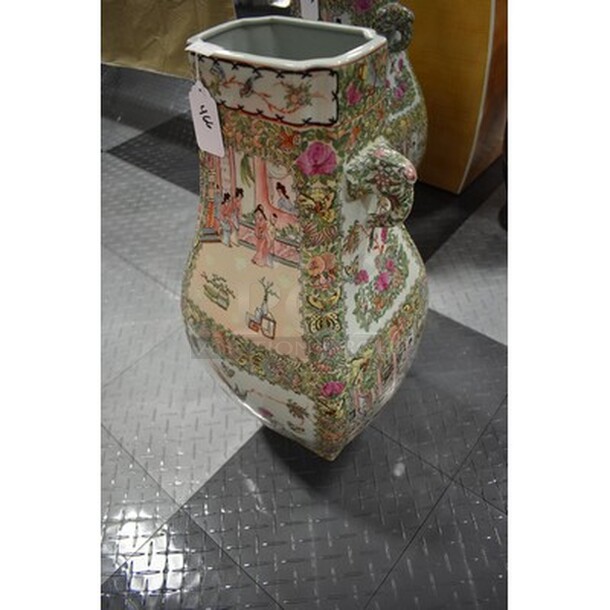 BEAUTIFUL! Decorative Vase. 12x12x24 - Image 2 of 5
