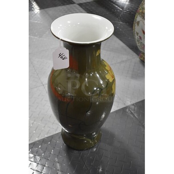 BEAUTIFUL! Decorative Vase. 9x9x19 - Image 1 of 2