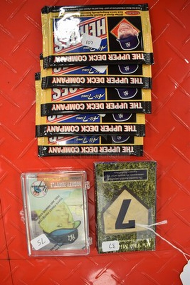 Lot Of Mickey Mantle Trading Cards. Some Still In Original Packaging! All In One Money! - Image 1 of 3
