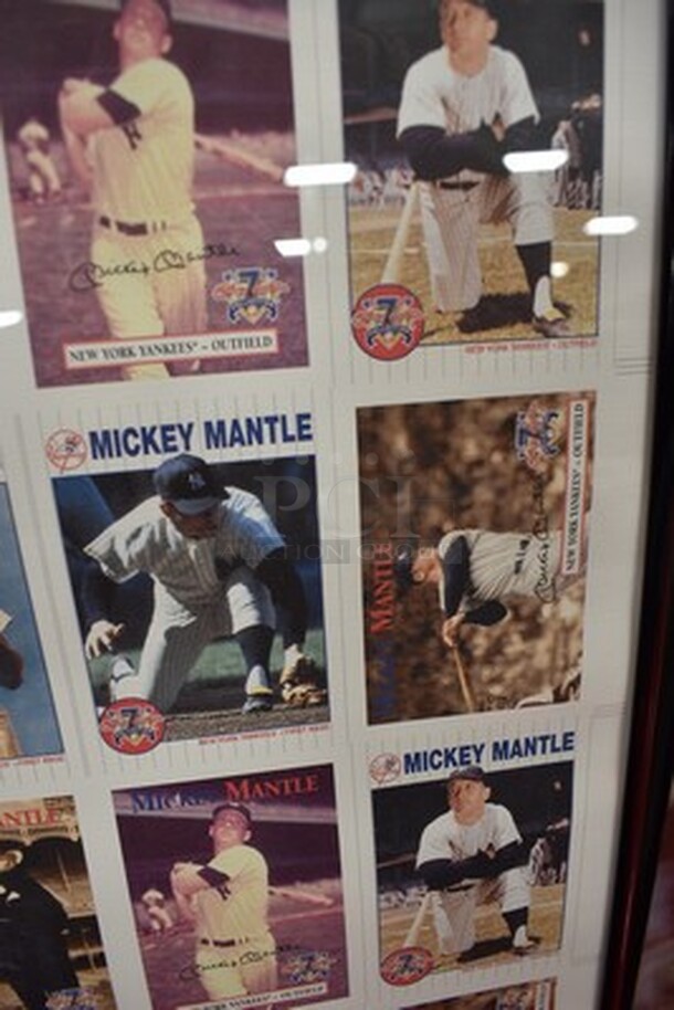 Colortlith Corporation 1996 SCITEX/DESKTOP Rampage Layout of Mickey Mantle Baseball Cards!28x1x24 - Image 4 of 12