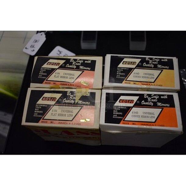 4 STILL IN BOX Rosco Universal Mirror Lens! 4x Your Bid! - Image 1 of 4