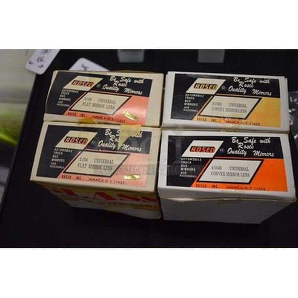 4 STILL IN BOX Rosco Universal Mirror Lens! 4x Your Bid! - Image 2 of 4