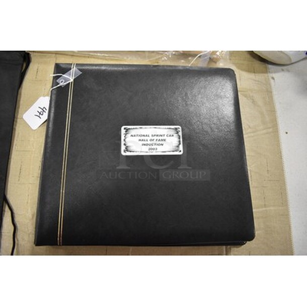 2003 National Sprint Car Hall of Fame Induction Scrapbook For Al Hamilton!  - Image 1 of 7