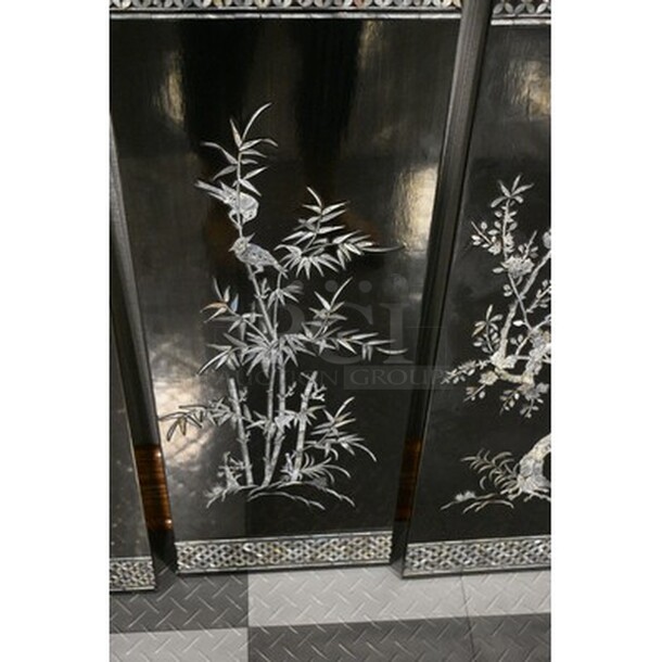 4 Black and White Painted Wall Art! 12x.5x35.5. 4x Your Bid! - Image 5 of 7