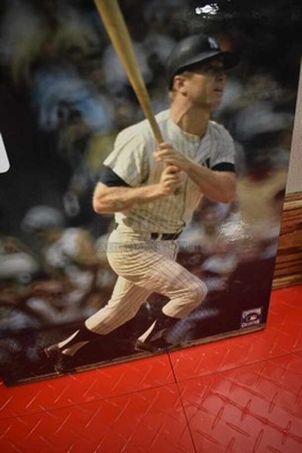 Cooperstown Collection Picture Of Mickey Mantle! 15x1x19 - Image 5 of 8