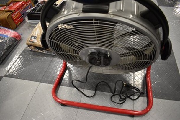 The Holmes Group Patton Industrial Tilt Fan. Model PAB06. 120 Volts, 60Hz. 24x12x24. Tested and Working! - Image 7 of 7