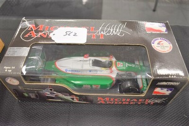 NEW IN BOX! Michael Andretti #7 7-11 Indy Racing Car. 1/1008