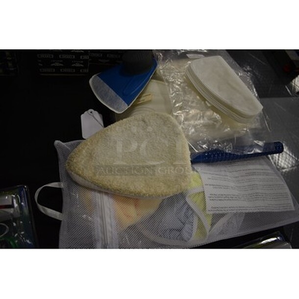 ALL IN ONE MONEY! Lot of Various Objects Including Microfiber Cleaning Brush and Mesh Bag With Microfiber Cloth Refills! - Image 4 of 4
