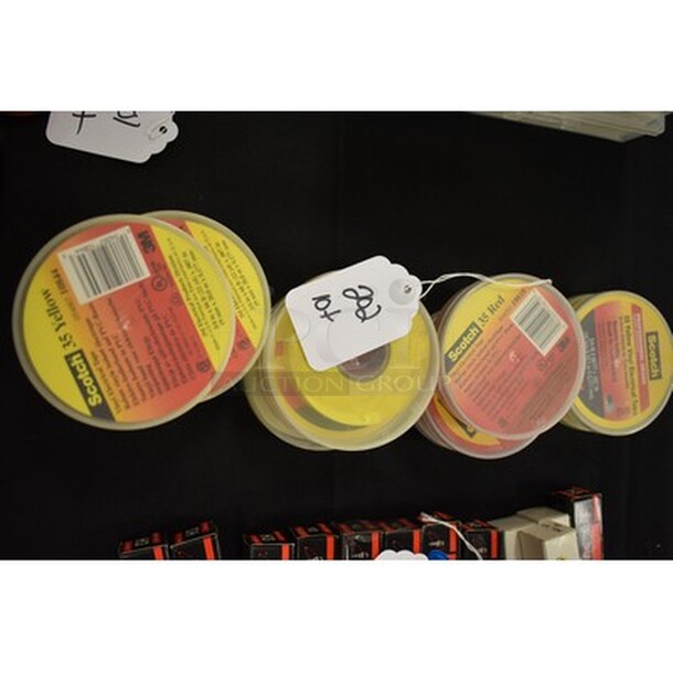 ALL IN ONE MONEY! Lot Of Various Scotch Brand Electrical Tape! - Image 1 of 3