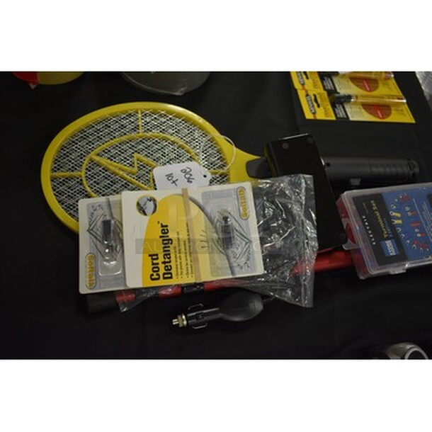 ALL IN ONE MONEY! Lot including Bug Zapper, Cord Detangler, and 520 Terminal Set. - Image 2 of 3