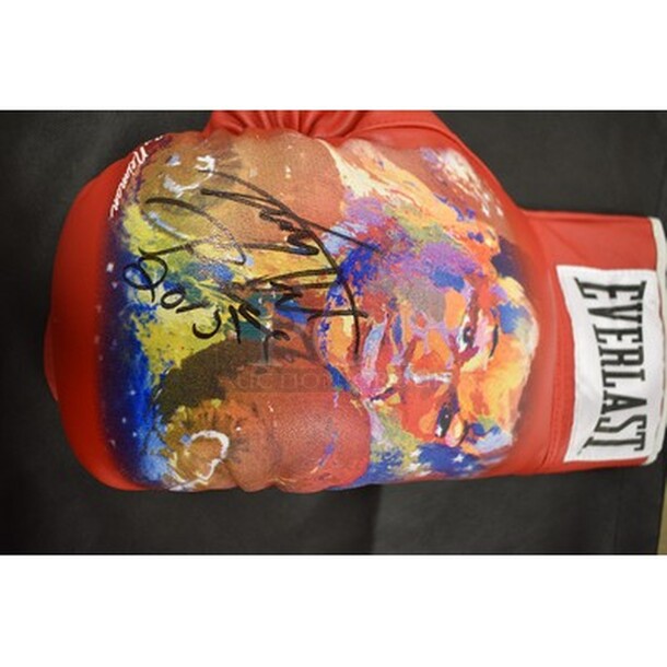 SWEET! Signed Larry Holmes Boxing Glove With Original Bag! - Image 3 of 7