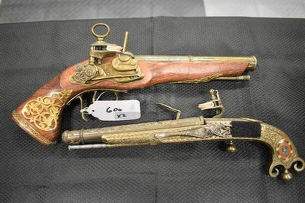 2 AWESOME Antique Gun Replicas! 2x Your Bid!