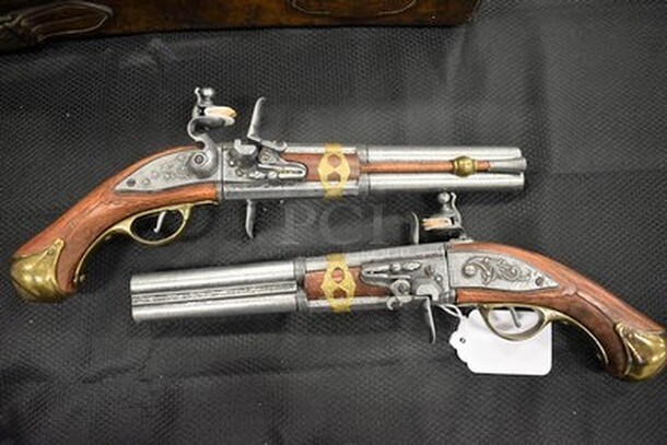 2 AWESOME Antique Gun Replicas! 2x Your Bid! - Image 1 of 6
