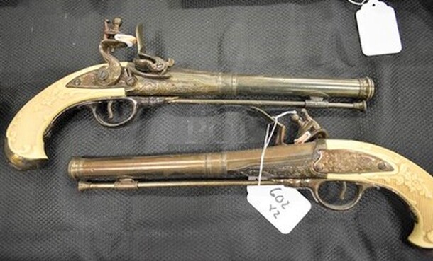 2 AWESOME Antique Gun Replicas! 2x Your Bid!