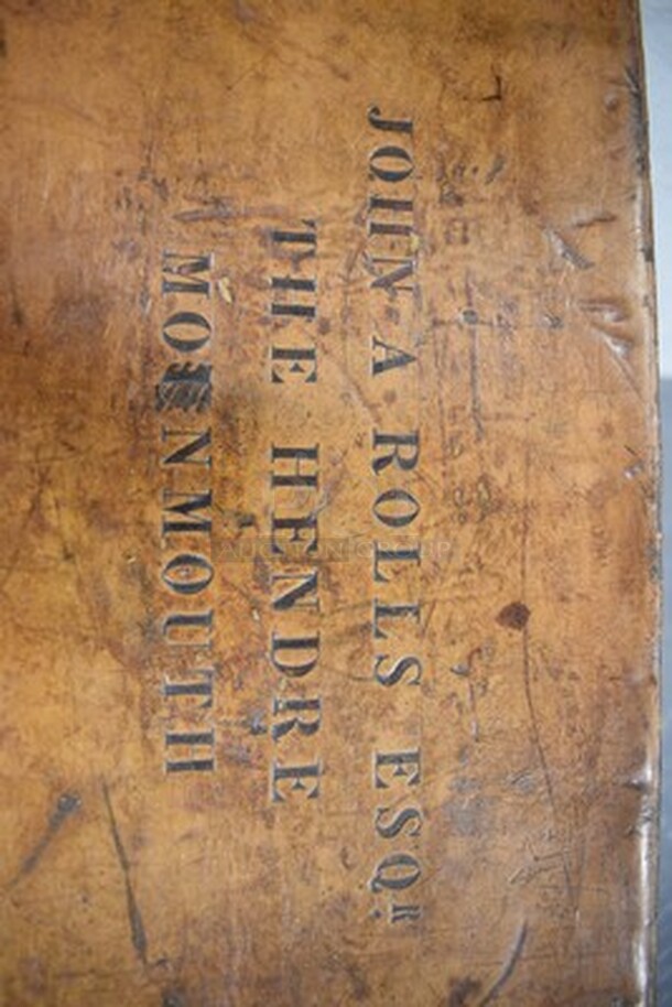 ONE OF A KIND! Gun Cleaning Case/Kit From John A Rolls Esq! 33x9x4.5 - Image 1 of 12
