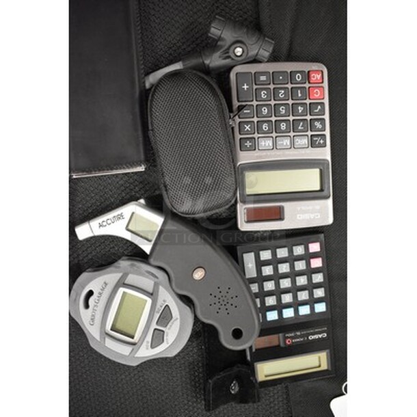 ALL IN ONE MONEY! Including Calculators and Pressure Gauge 