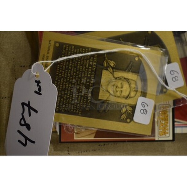 Various Mickey Mantle Sports Memorabilia Including Trading Cards! All In One Money!  - Image 4 of 7