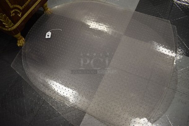 ALL IN ONE MONEY! Lot of Clear Plastic Chair Mat - Image 2 of 2