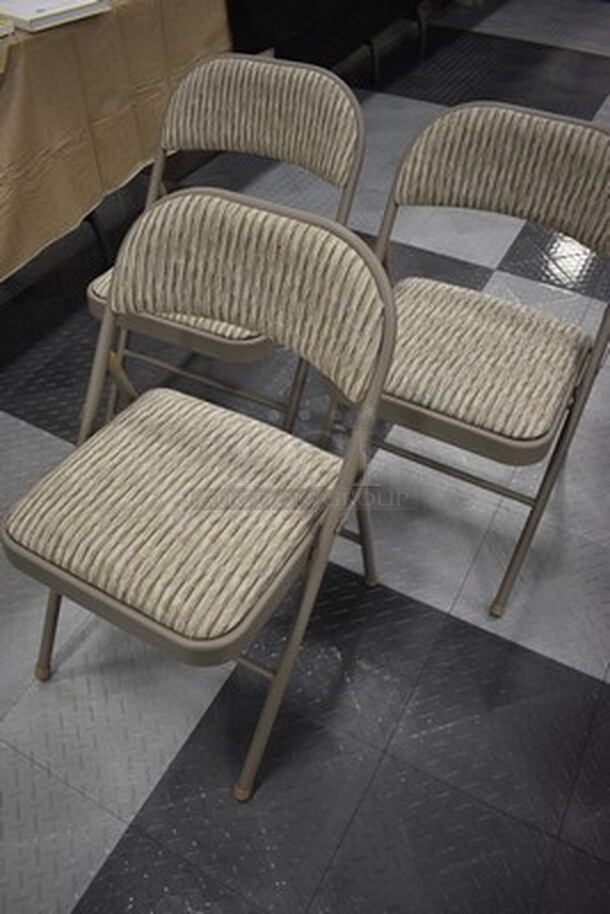3 Sudden Comfort Folding Chairs. 3x Your Bid! - Image 2 of 4