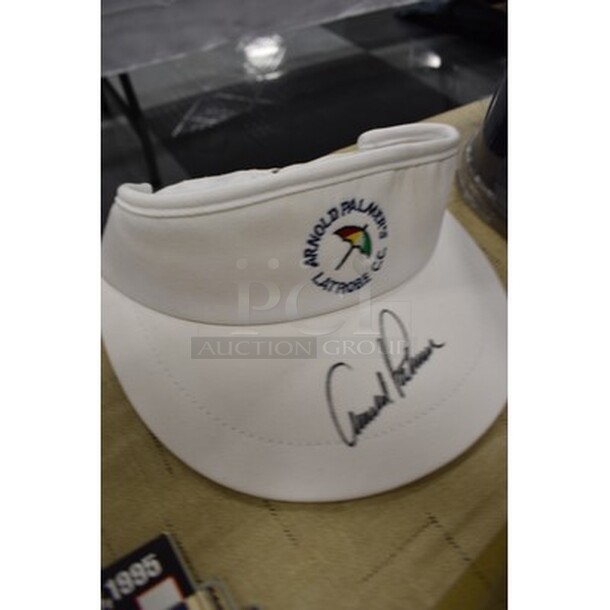 Visor Autographed By Arnold Palmer! Comes With Certificate Of Authenticity!  - Image 2 of 4