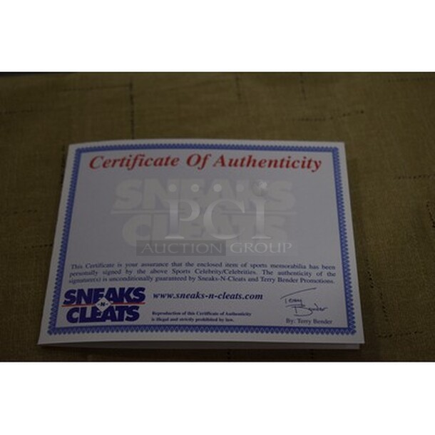 Visor Autographed By Arnold Palmer! Comes With Certificate Of Authenticity!  - Image 3 of 4