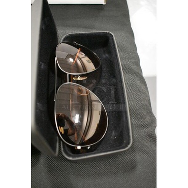 4 Serengeti Sunglasses In Cases! 4x Your Bid! - Image 2 of 2