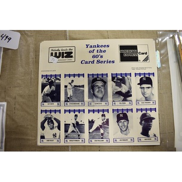 Yankees Of The 60s Card Series!