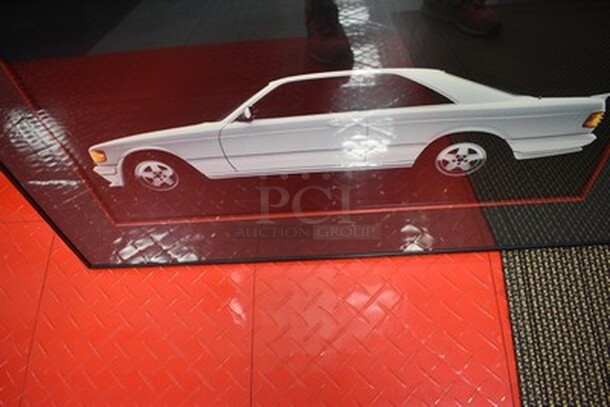 1984 Mercedes AMG Expo Camp Art Graphics Picture in Black Frame! 28x1x24 - Image 4 of 5