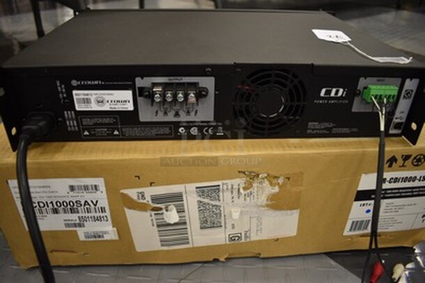 Crown CDi1000 Power Amplifier. 120-240 VAC, 50/60Hz. 19x12x3. Tested and Working! - Image 6 of 7