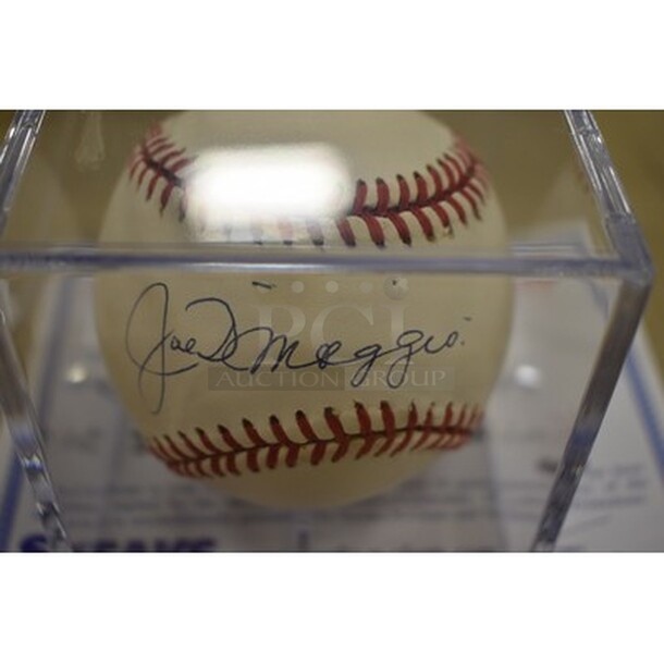 AWESOME! Baseball Autographed By Joe DiMaggio. Comes With Certificate of Authenticity! - Image 4 of 6