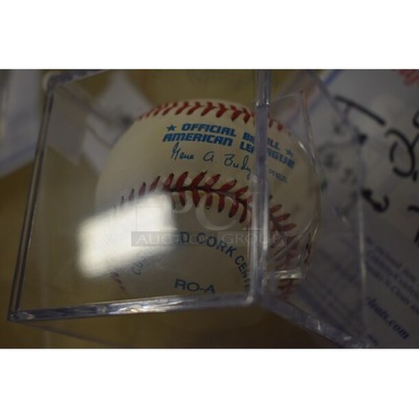 AWESOME! Baseball Autographed By Joe DiMaggio. Comes With Certificate of Authenticity! - Image 5 of 6