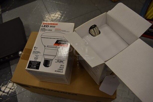 ALL IN ONE MONEY! Lot of Sylvania LED 9W, 120V Light Bulbs.  - Image 4 of 4