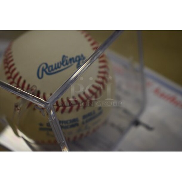 AWESOME! Baseball Autographed By Joe DiMaggio. Comes With Certificate of Authenticity! - Image 5 of 6