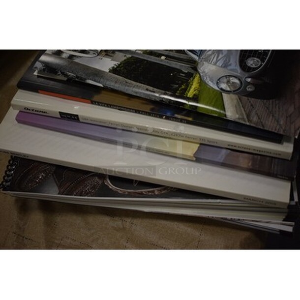 ALL IN ONE MONEY! Lot of Magazines Including La Vita, Bentley, Octane, and More! - Image 2 of 5