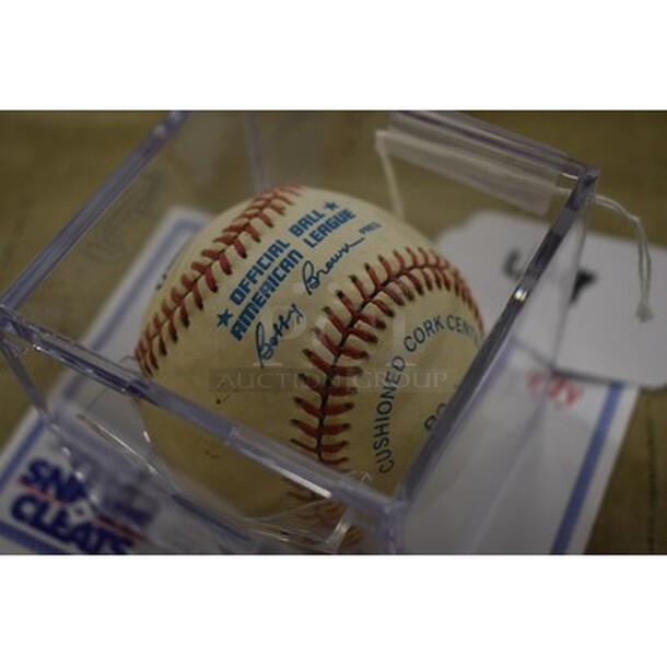 AWESOME! Baseball Autographed By Joe DiMaggio With Extra Baseball Display Case. Comes With COA! - Image 5 of 6