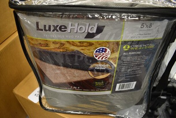 2 NEVER USED! Luxe Hold Reversible Rug Pad Still In Bags! 5'x8'. 2x Your Bid! - Image 4 of 4