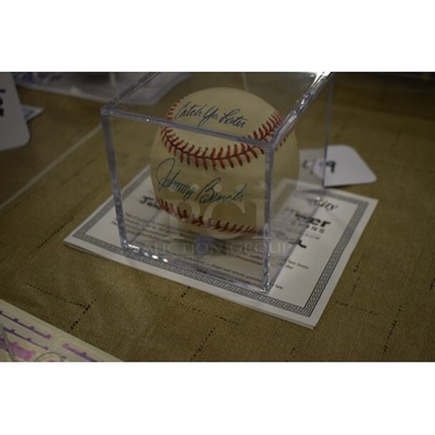 AWESOME! Baseball Autographed By Johnny Bench. Comes With Certificate of Authenticity! - Image 2 of 7