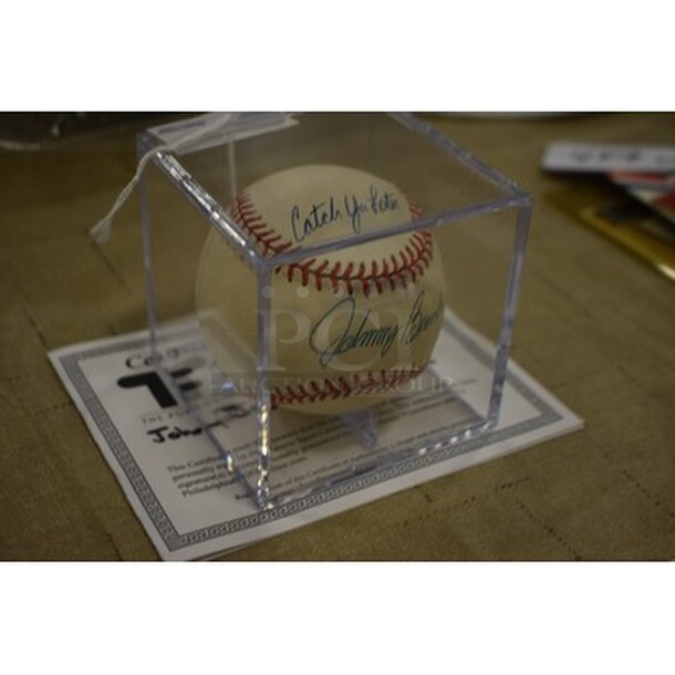 AWESOME! Baseball Autographed By Johnny Bench. Comes With Certificate of Authenticity! - Image 3 of 7